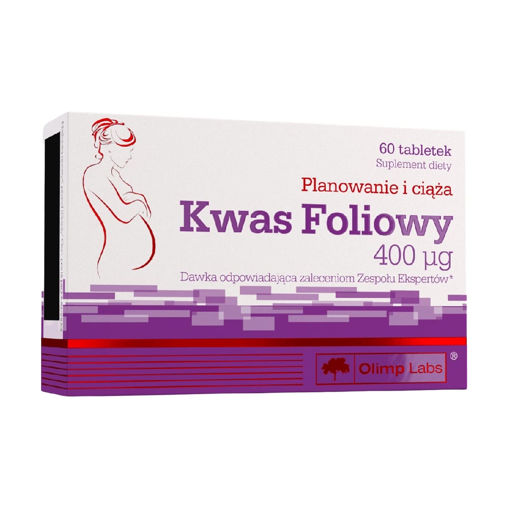Фолієва кислота Olimp Sport Nutrition Folic Acid 400 мкг, 60 таблеток